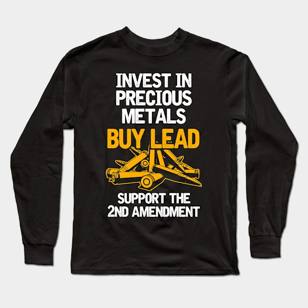 SUPPORT THE 2ND AMENDMENT - gun owners Long Sleeve T-Shirt by bestsellingshirts